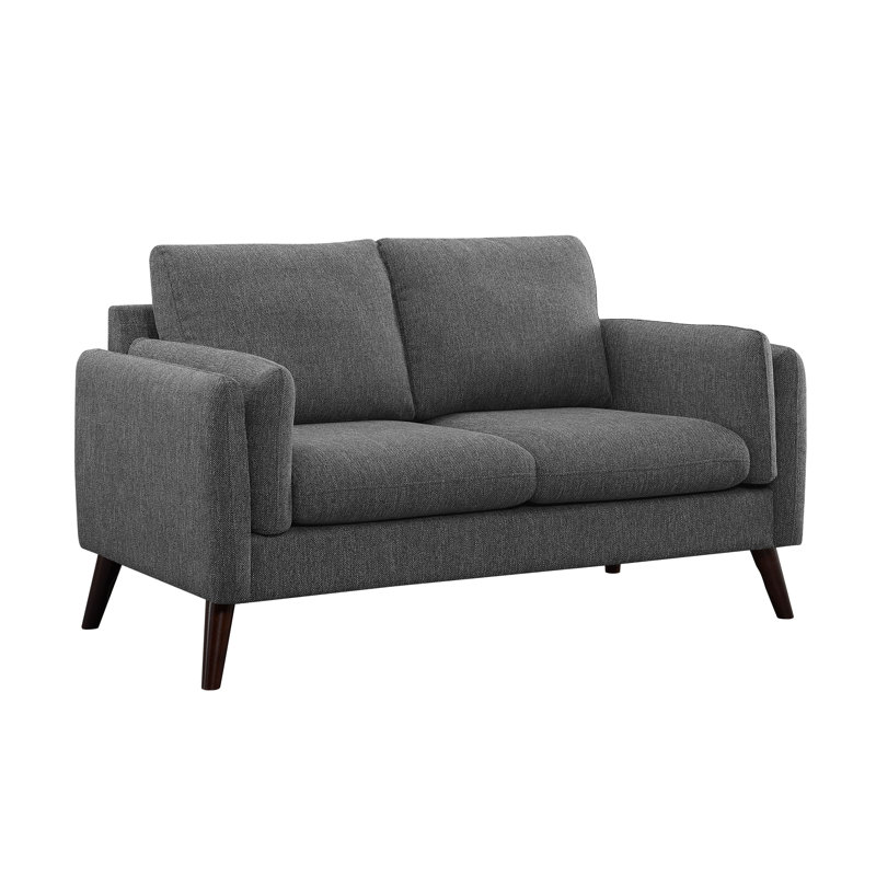 Oliver Molena 59'' Square Arms Loveseat & Reviews Wayfair